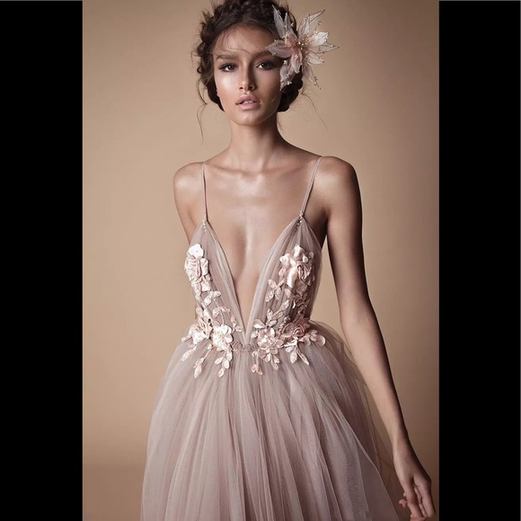 Blushing Ethereal Maxi Dress Special Occassion - Picture 2 of 8